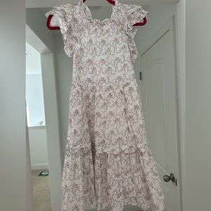 Reddress floral dress